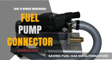 Easy Steps to Remove Mercruiser Fuel Pump Connector Safely