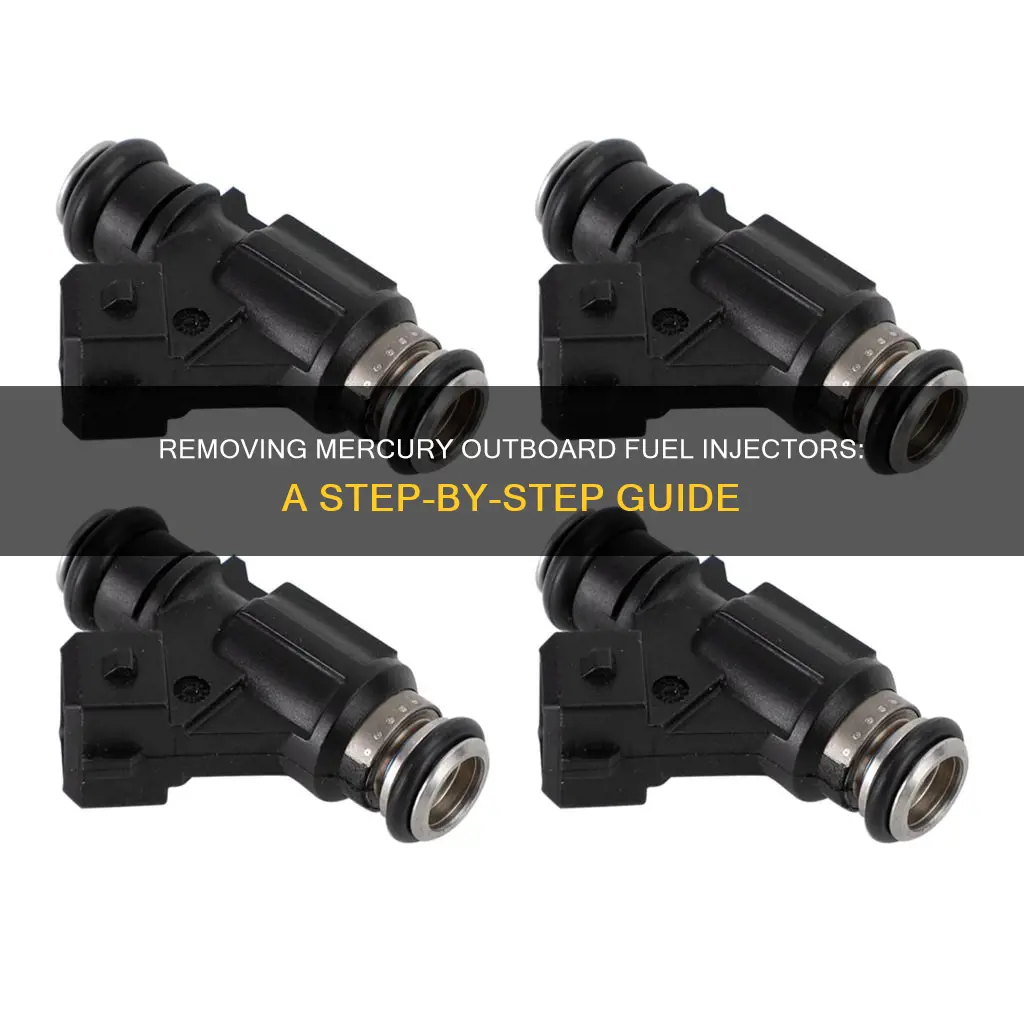 how to remove mercury outboard fuel injectors