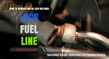 Mastering the Art of Removing Metal Clip Push Locks on Fuel Lines