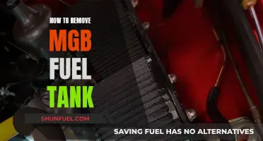 Removing the Fuel Tank from Your MGB