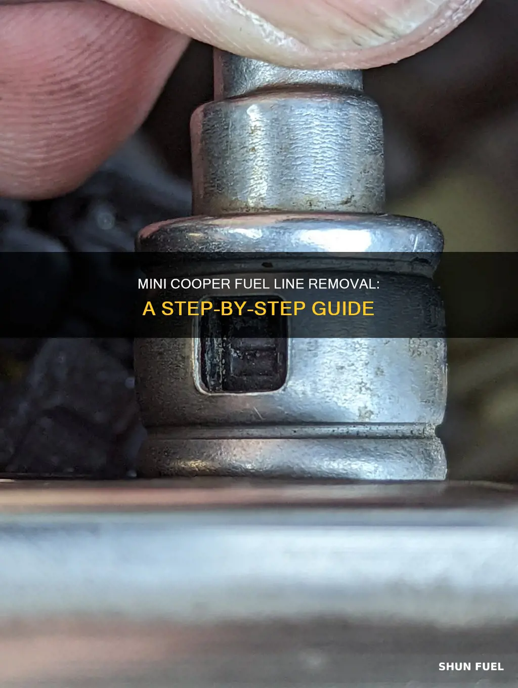 how to remove mini cooper fuel line