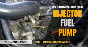 Removing Mitsubishi Pajero Injector Fuel Pump: Step-by-Step Guide