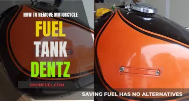 Efficiently Removing Motorcycle Fuel Tank Dents