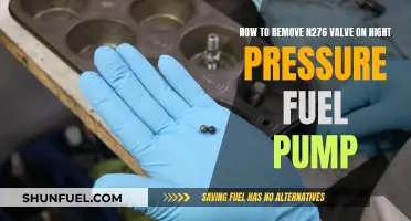 Removing N276 Valve: A Step-by-Step Guide for Fuel Pump Maintenance