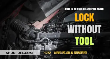 Removing Nissan Fuel Filter Lock: A Tool-Free Method