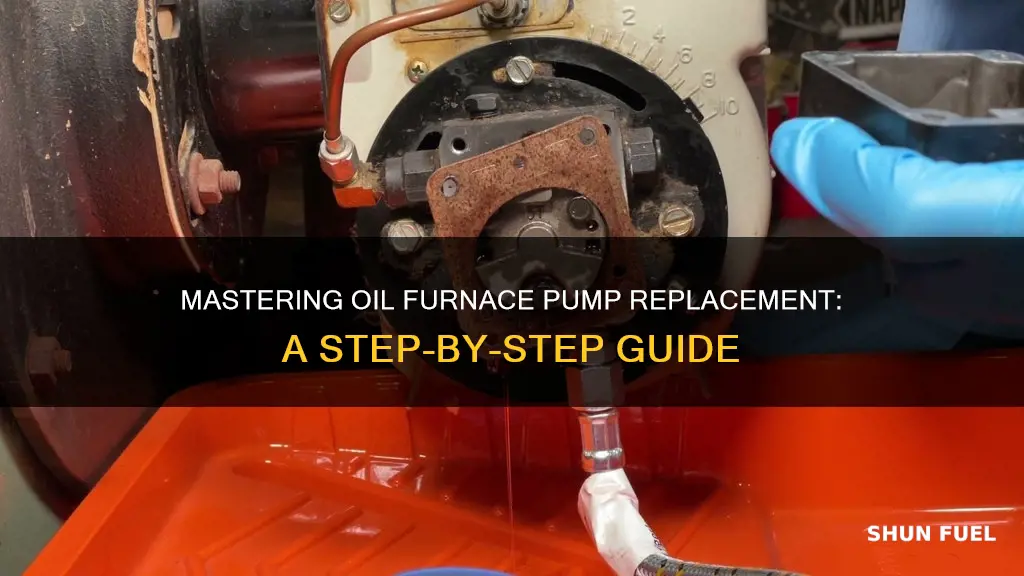 how to remove oil furnace fuel pump replacement