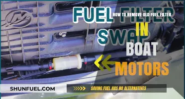 Removing Old Fuel Filters in Boat Motors