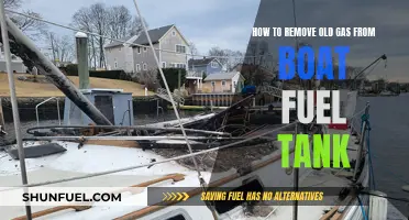 Draining Old Gas from Your Boat's Fuel Tank