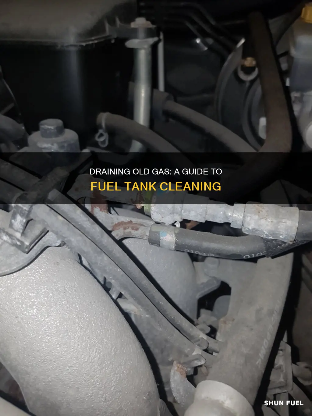 how to remove old gas from fuel tank