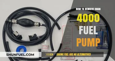 Step-by-Step Guide to Removing the Onan 4000 Fuel Pump