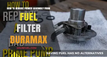 Primer Assembly Removal Guide for Duramax Fuel Filters