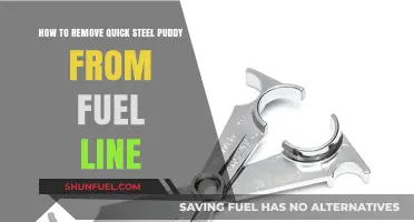 Quick Steel Pudy Removal: Fuel Line Rescue Tips