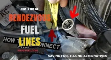 Mastering the Art of Removing Rendezvous Fuel Lines: A Comprehensive Guide