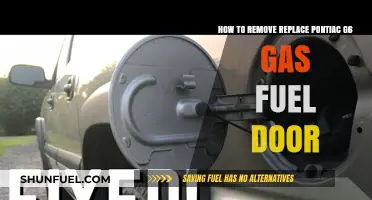 Replacing the Fuel Door: A Step-by-Step Guide for Your Pontiac G6