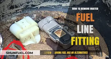 Unrusting the Fuel Line: A Step-by-Step Guide to Removing Corroded Fittings