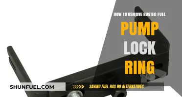 Efficiently Removing a Rusted Fuel Pump Lock Ring: A Step-by-Step Guide