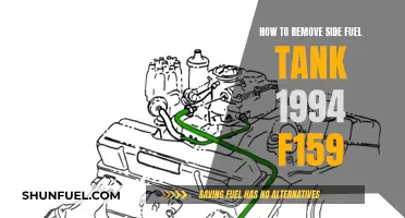 Removing Side Fuel Tank from a 1994 F150: Step-by-Step Guide