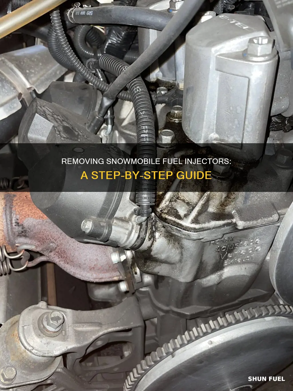 how to remove snowmobile fuel injectors