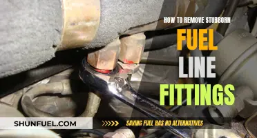 Removing Stubborn Fuel Line Fittings: A Comprehensive Guide