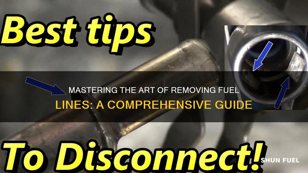 how to remove stubborn fuel line