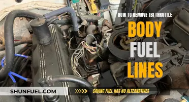 Removing Throttle Body Fuel Lines: Step-by-Step Guide for TBIs