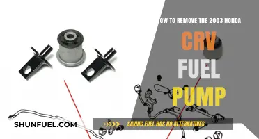 Step-by-Step Guide to Removing a 2003 Honda CR-V Fuel Pump
