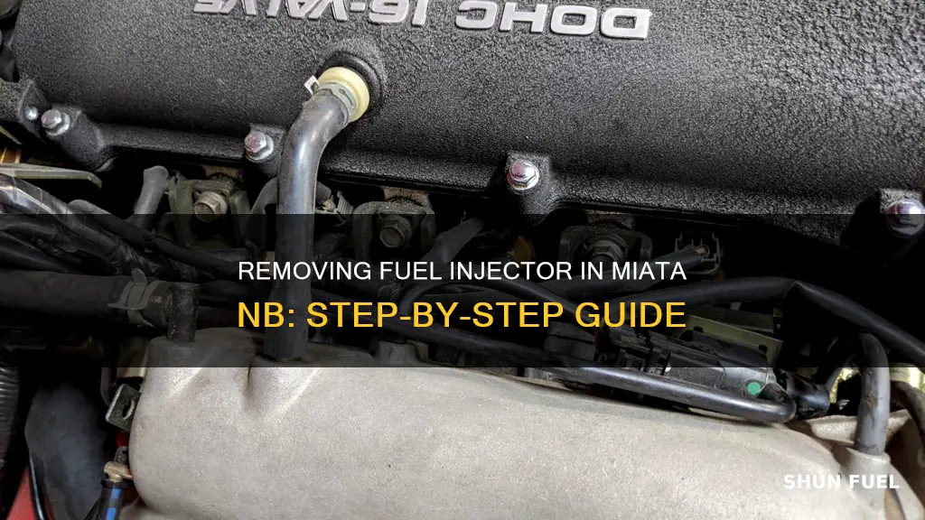 how to remove the fuel injector for a miata nb