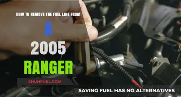 Fuel Line Removal Guide: 2005 Ford Ranger