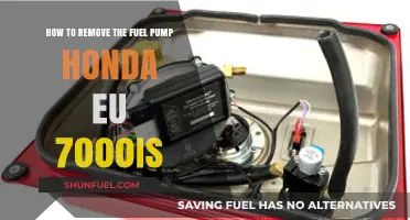 Step-by-Step Guide: Removing the Fuel Pump on a Honda EU7000is Generator