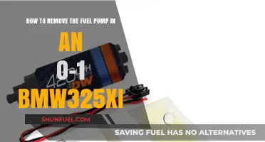 Step-by-Step Guide: Removing the Fuel Pump in a BMW 325xi