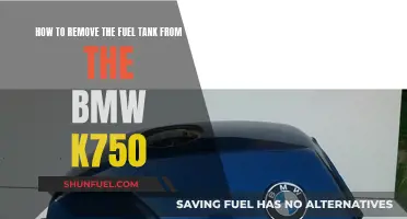 Removing the Fuel Tank from BMW K750: Step-by-Step Guide