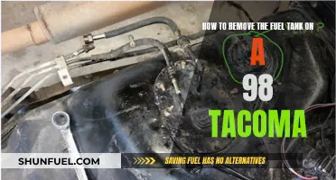 Removing the Fuel Tank on a 98 Tacoma: Step-by-Step Guide