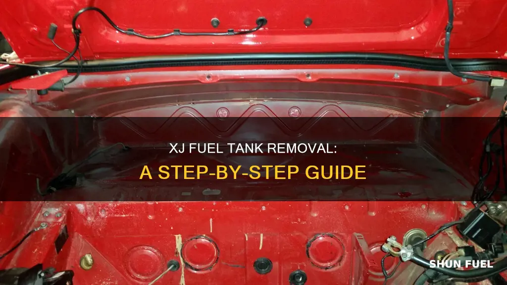 how to remove the fuel tank on an xj