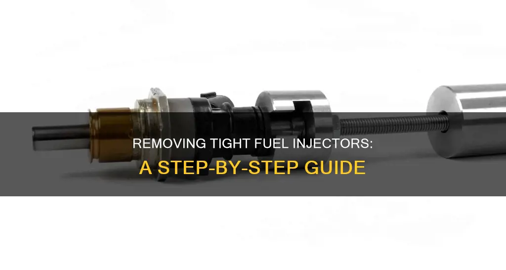 how to remove tight fuel injector