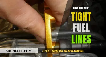 Removing Tight Fuel Lines: A Step-by-Step Guide