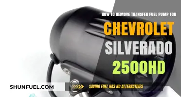 Chevrolet Silverado 2500HD Fuel Pump Removal Guide: Step-by-Step Process