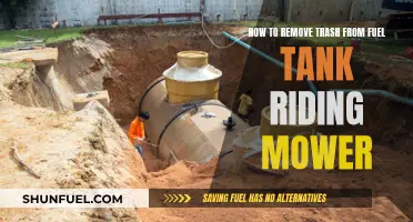 Cleaning Your Fuel Tank: Trash Removal Guide