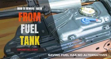 Trash in Fuel Tank? Quick and Easy Removal Tips