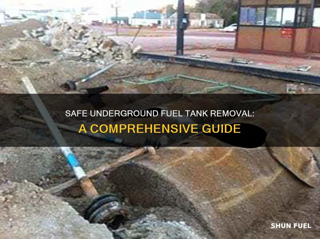 how to remove underground fuel tanks