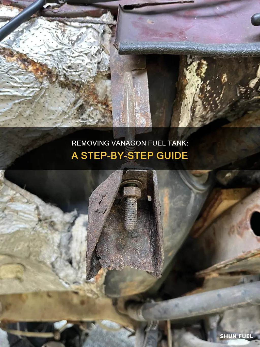 how to remove vanagon fuel tank