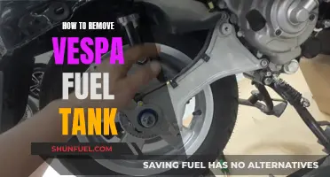 Removing Vespa Fuel Tank: A Step-by-Step Guide