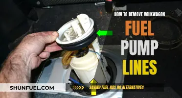 Removing Fuel Pump Lines in Volkswagens: A Step-by-Step Guide