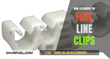 Removing Fuel Line Clips in a VW: A Step-by-Step Guide