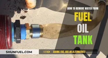 Removing Water from Fuel Oil Tanks: A Step-by-Step Guide