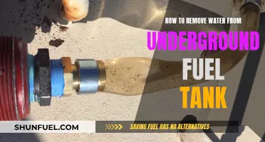 Removing Water from Underground Fuel Tanks: Effective Strategies