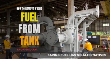 Draining a Fuel Tank: Removing Wrong Fuel