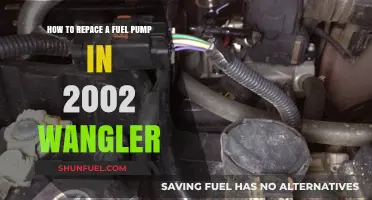 Replacing a Fuel Pump in a 2002 Wrangler: Step-by-Step Guide
