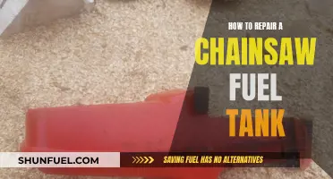 Repairing a Chainsaw Fuel Tank: A Step-by-Step Guide