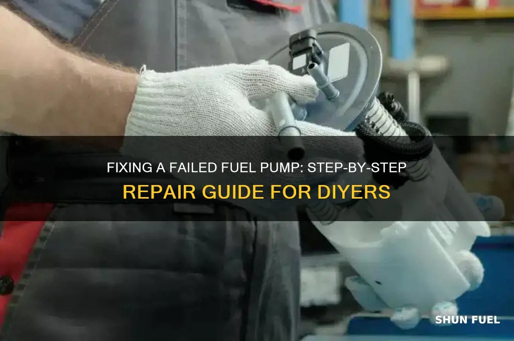 how to repair a failed fuel pump