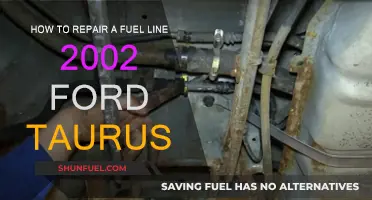 Fixing a Fuel Line: A Step-by-Step Guide for Your 2002 Ford Taurus